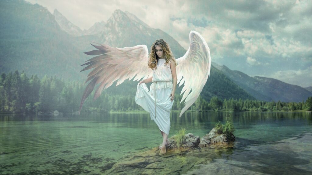 angel, lake, nature-4277425.jpg