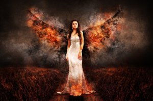 angel, witch, hell, archangel, lucifer, woman, wing, female, angel face, fire, grim, darkness, surreal, fairy tale, play of colors, mysterious, drama, scary, mystical, the atmosphere, dramatic, evil, angel, angel, witch, hell, fire, fire, fire, fire, fire