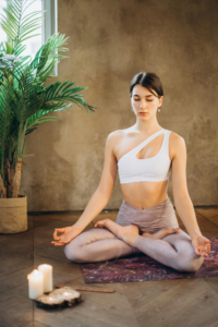 angel meditation for stress relief and inner peace